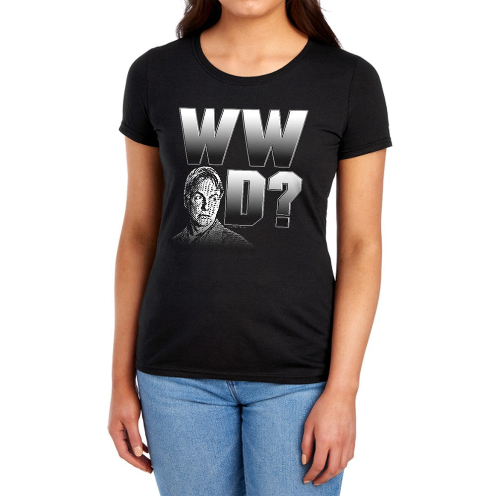 Ncis What Would Gibbs Do Licensed Women's T-Shirt Regular Fit SM-2X