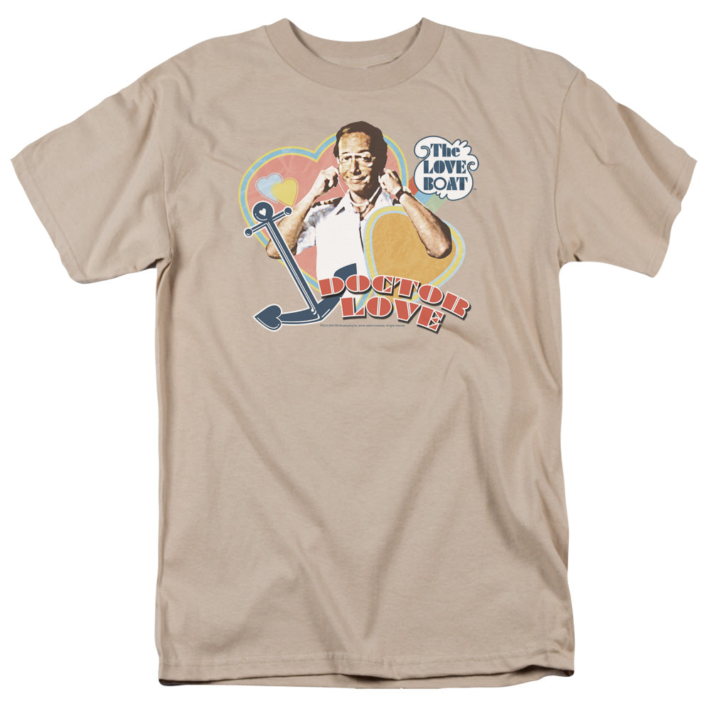 Love Boat Doctor Love Licensed Adult Unisex T-Shirt Regular Fit Tee SM-3X