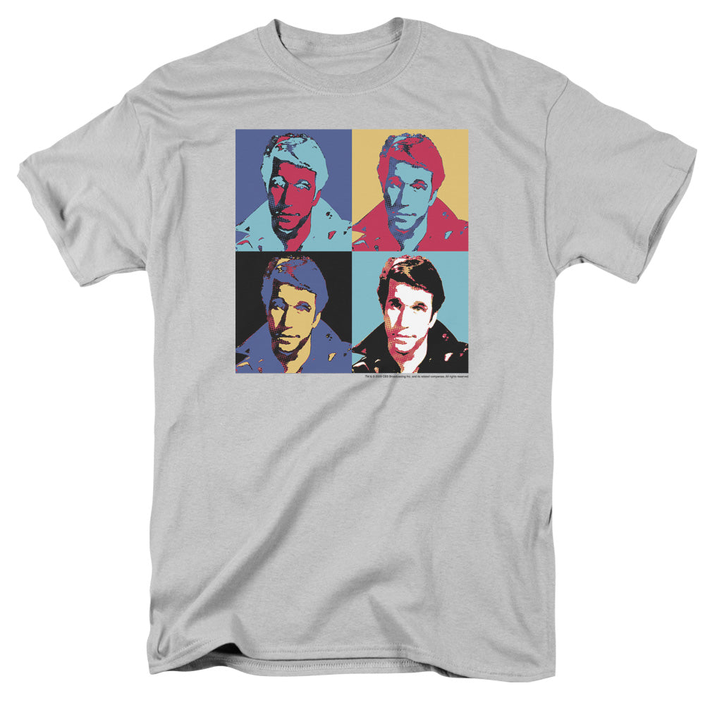 Happy Days Fonz Pop Licensed Adult Unisex T-Shirt Regular Fit Tee SM-3X