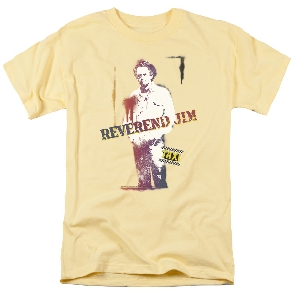 Taxi Reverend Jim Licensed Adult Unisex T-Shirt Regular Fit Tee SM-3X