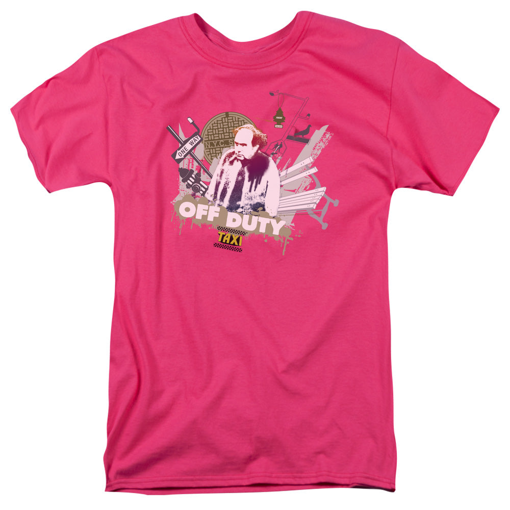 Taxi Off Duty Licensed Adult Unisex T-Shirt Regular Fit Tee SM-3X