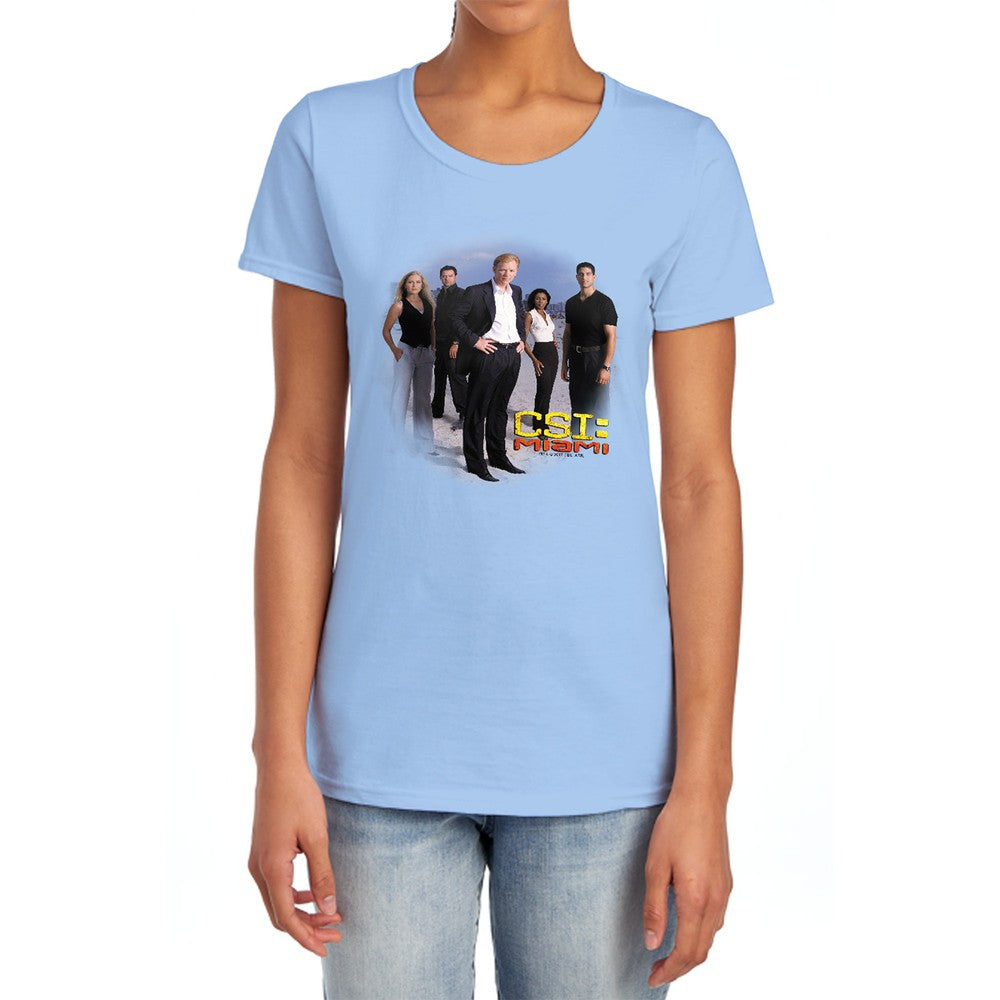 Csi Miami Cast Licensed Women's T-Shirt Regular Fit SM-2X