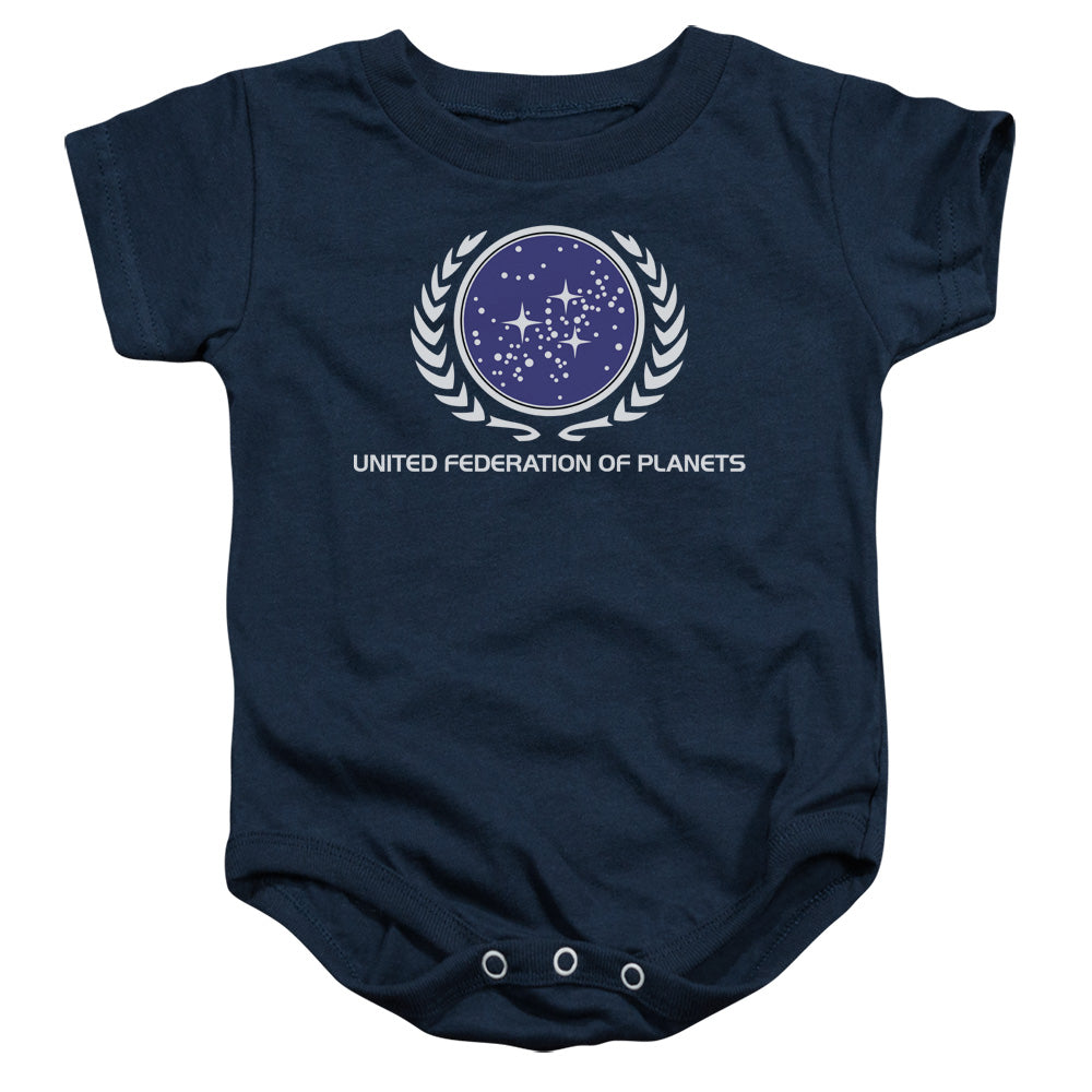 Star Trek United Federation Logo Licensed Baby Bodysuit SM-LG