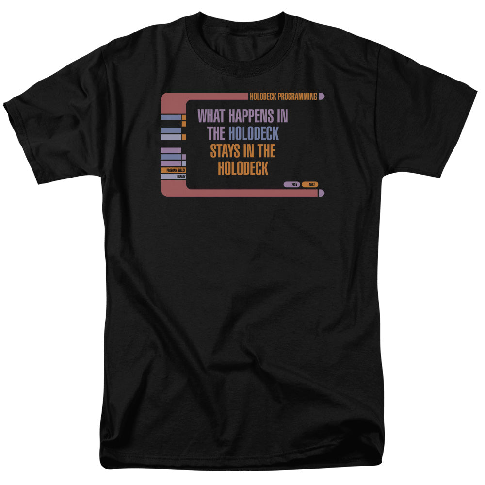 Star Trek Holodeck Secrets Licensed Adult Unisex T-Shirt Regular Fit Tee SM-3X