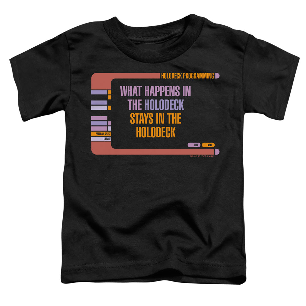 Star Trek Holodeck Secrets Licensed Toddler T-Shirt LG