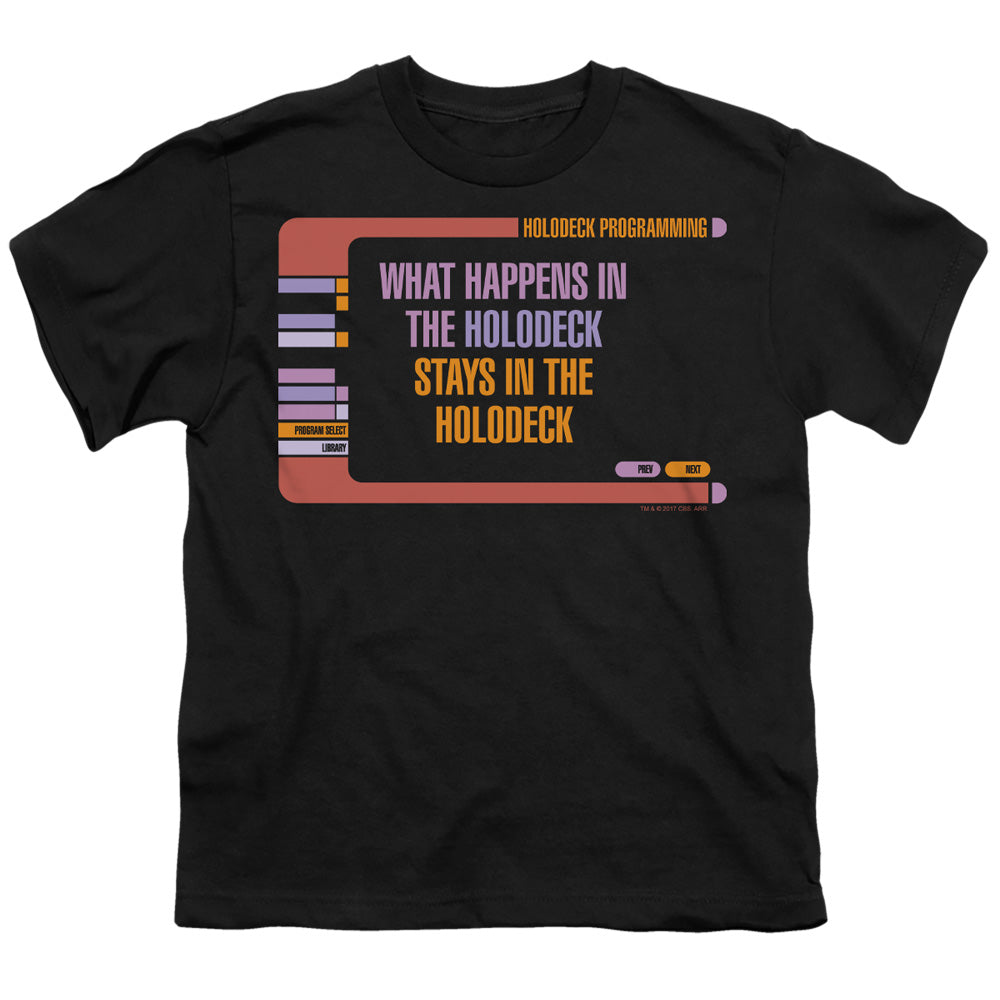 Star Trek Holodeck Secrets Licensed Kid's T-Shirt (Ages 4-7) XS-XL