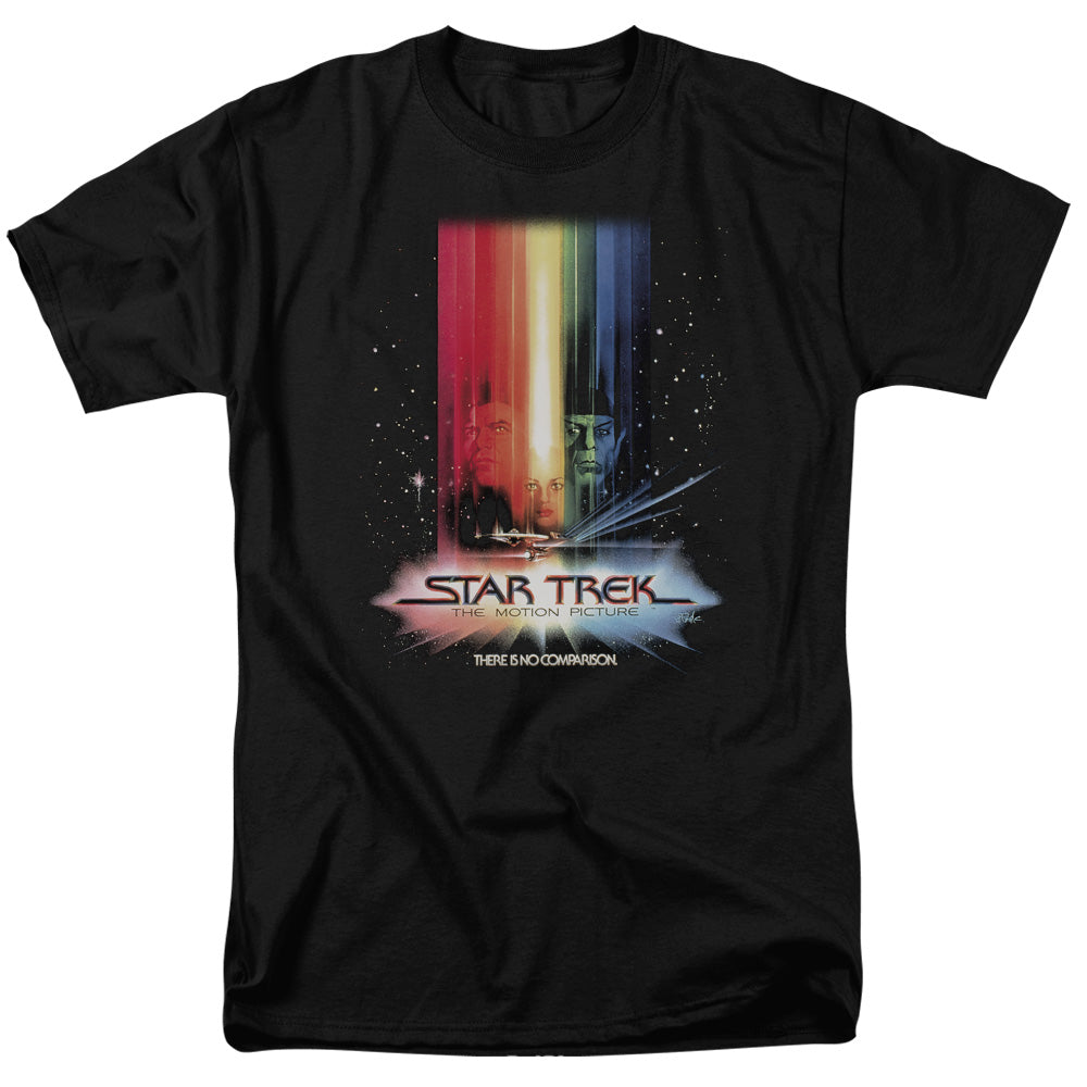 Star Trek Motion Picture Poster Licensed Adult Unisex T-Shirt Regular Fit Tee