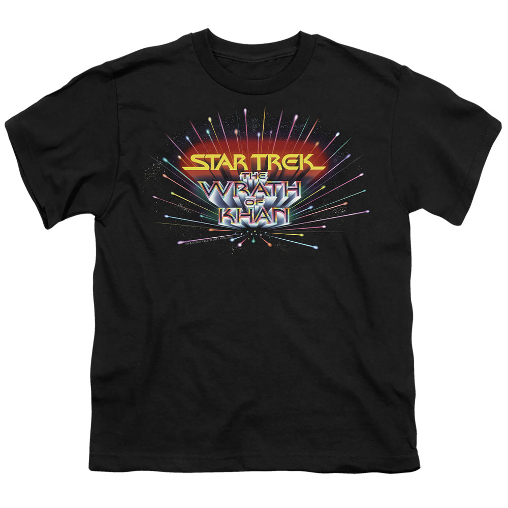 Star Trek Khan Logo Licensed Kid's T-Shirt (Ages 4-7) SM-LG