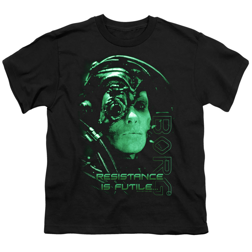 Star Trek Resistance Is Futile Licensed Kid's T-Shirt (Ages 4-7) SM-LG