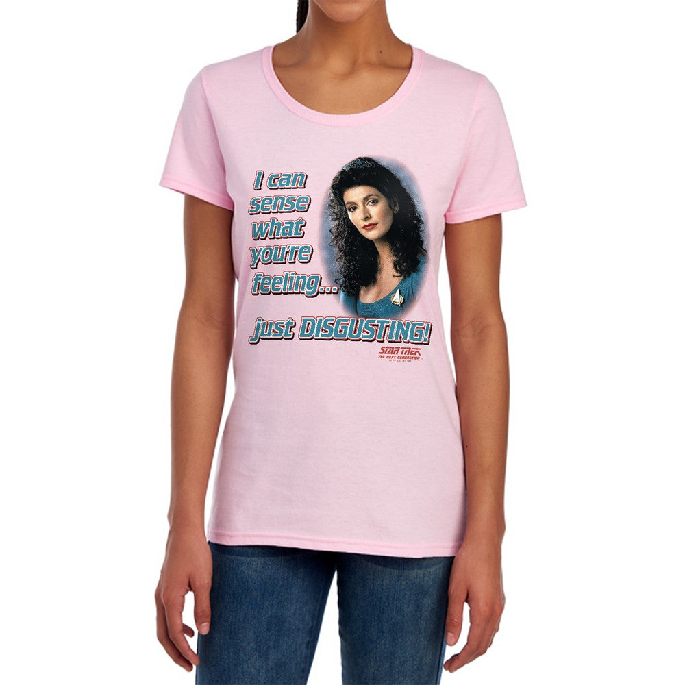 Star Trek No Empathy Licensed Women's T-Shirt Regular Fit LG