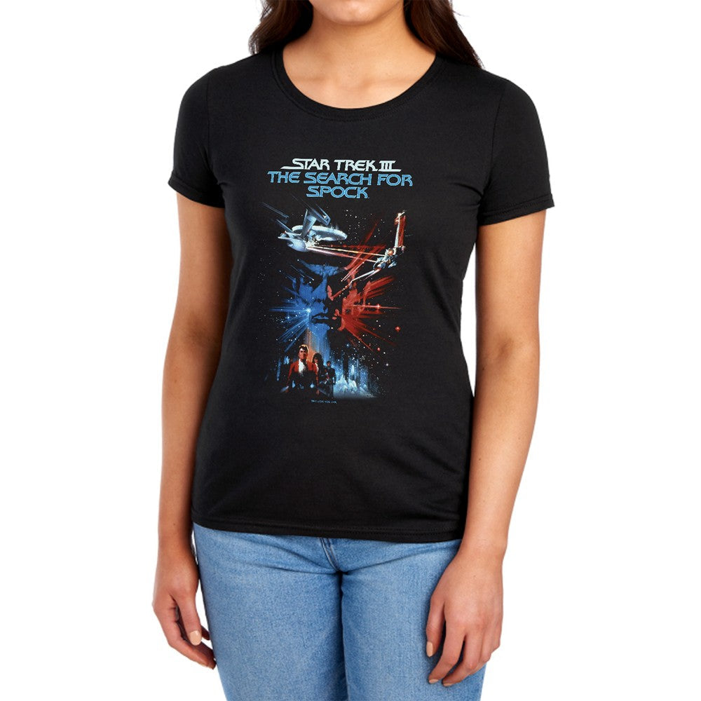 Star Trek Search For Spock(Movie) Licensed Women's T-Shirt Regular Fit LG