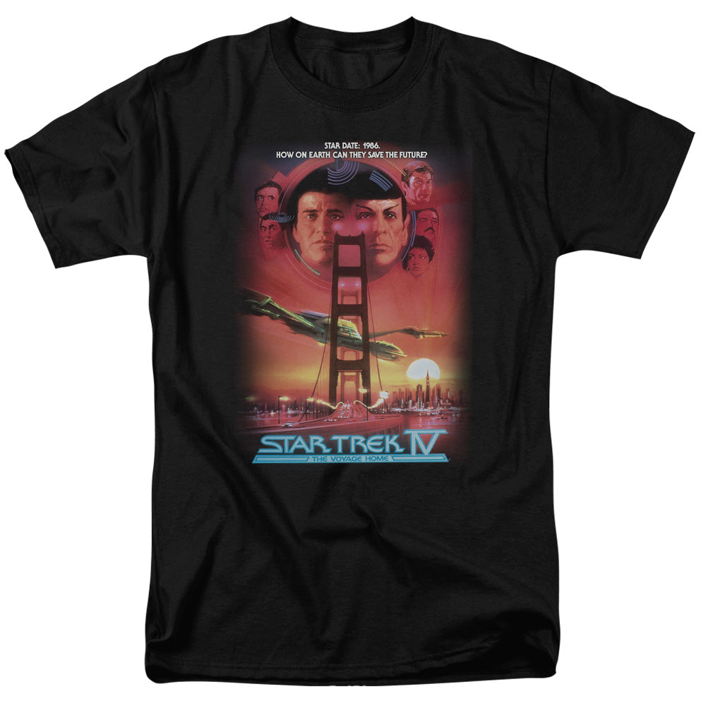 Star Trek The Voyage Home(Movie) Licensed Adult Unisex T-Shirt Regular Fit Tee