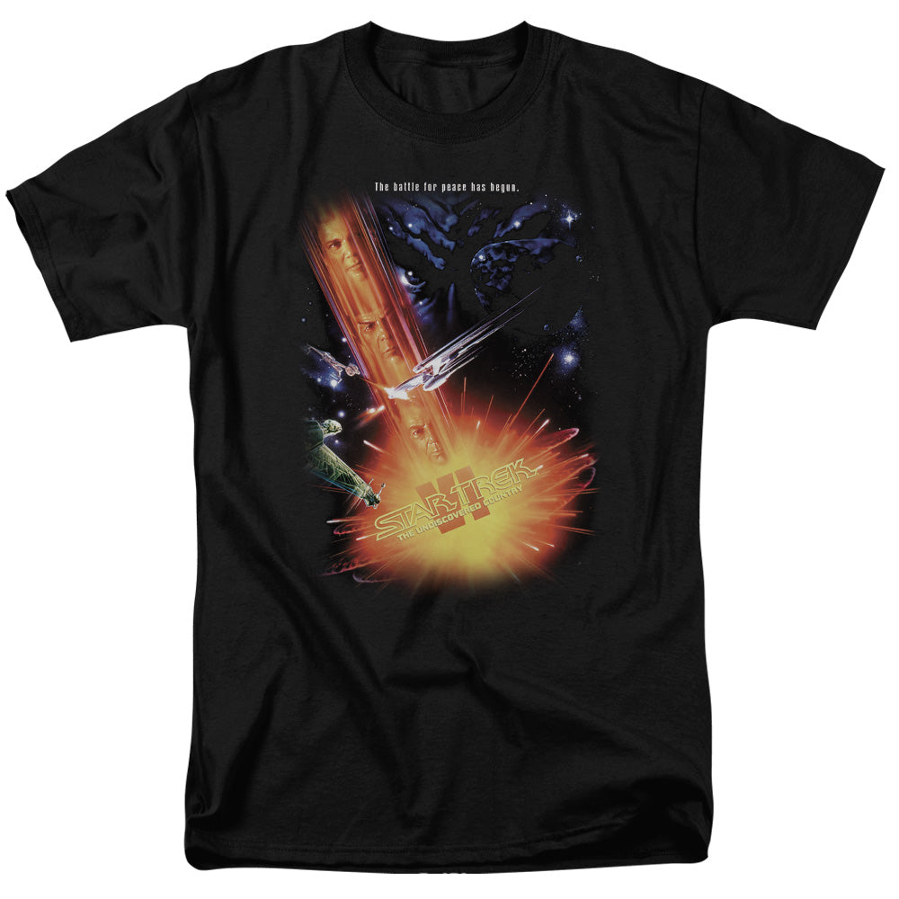 Star Trek Undiscovered Cntry(Movie) Licensed Adult Unisex T-Shirt SM-3X