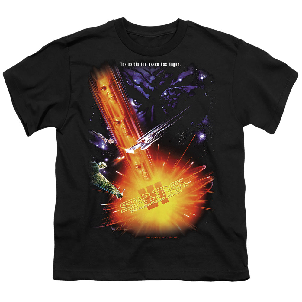 Star Trek Undiscovered Cntry(Movie) Licensed Kid's T-Shirt (Ages 4-7) SM-LG