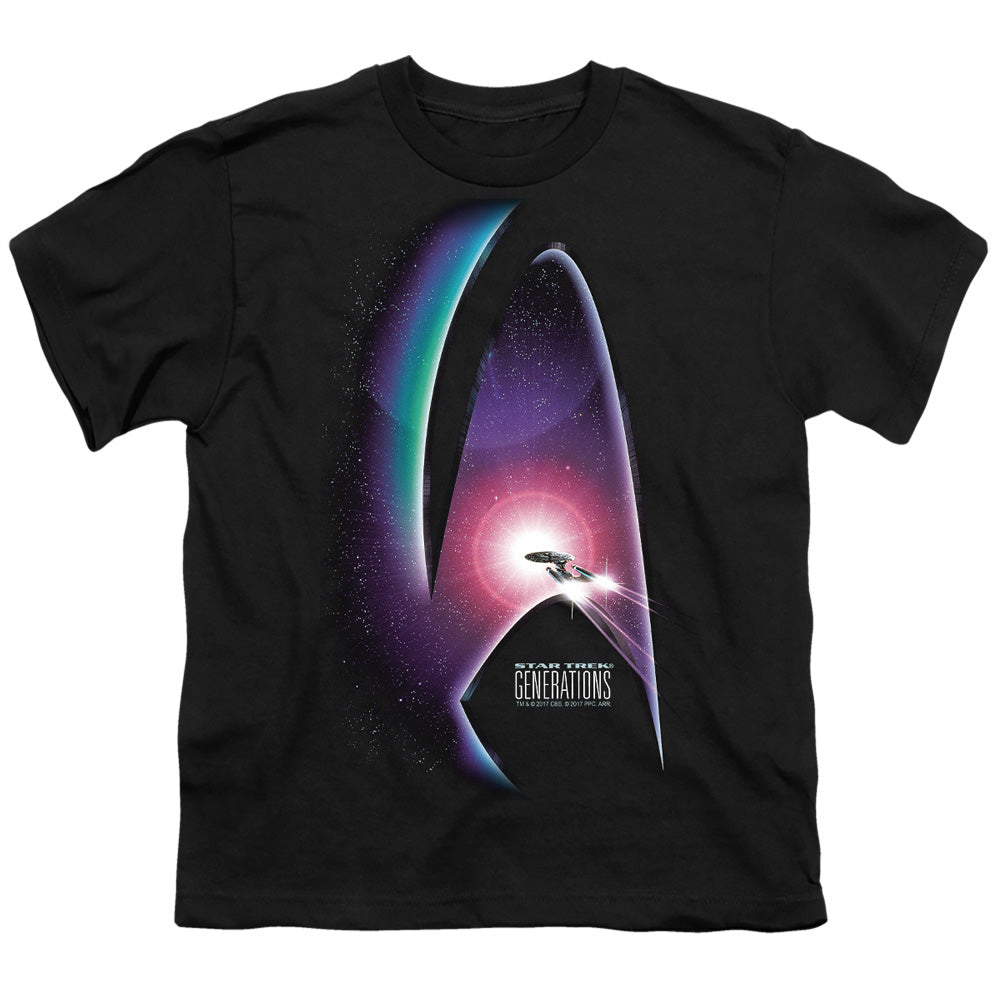 Star Trek Generations(Movie) Licensed Kid's T-Shirt (Ages 4-7) SM-LG