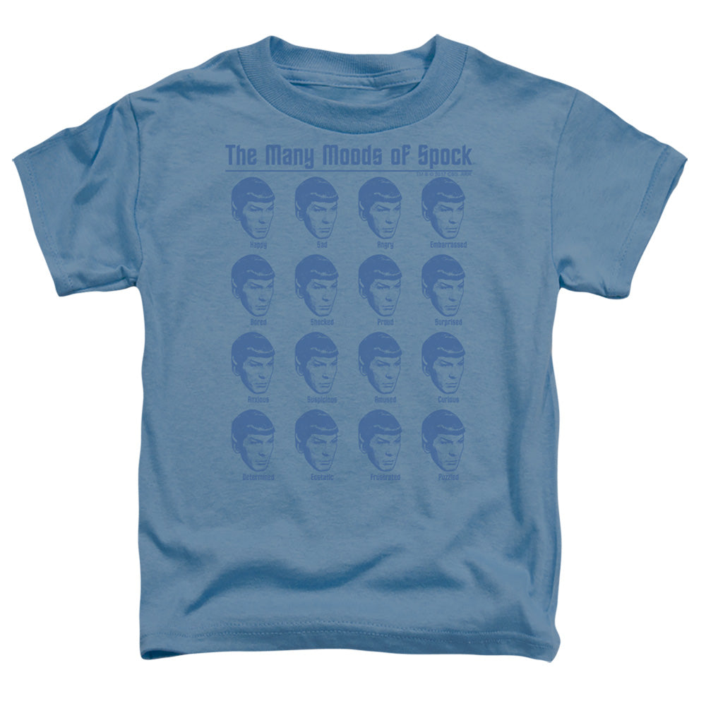 Star Trek Many Moods Of Spock Licensed Toddler T-Shirt LG