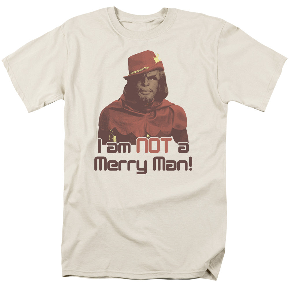 Star Trek Not Merry Licensed Adult Unisex T-Shirt Regular Fit Tee SM-3X