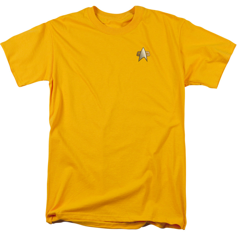 Star Trek Ds9 Engineering Emblem Licensed Adult Unisex T-Shirt Regular Fit Tee