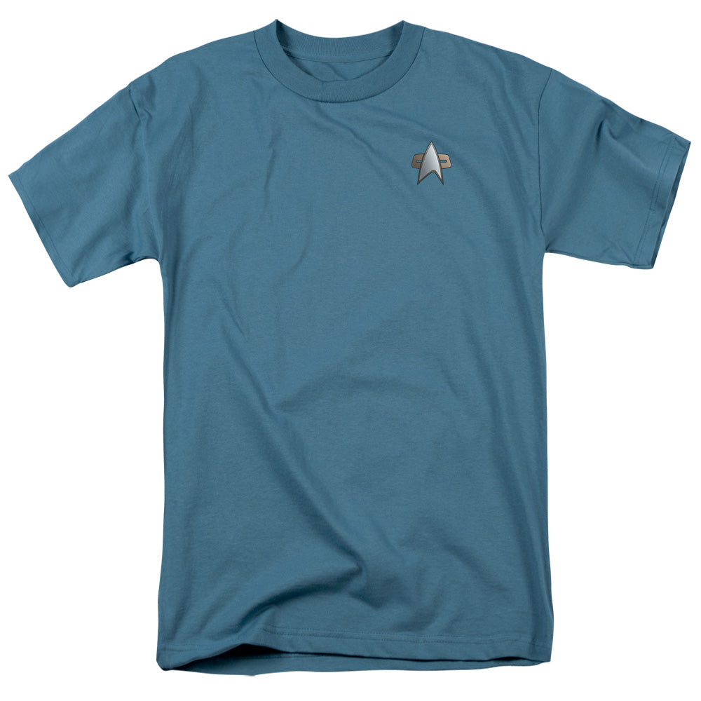 Star Trek Ds9 Science Emblem Licensed Adult Unisex T-Shirt Regular Fit Tee SM-3X