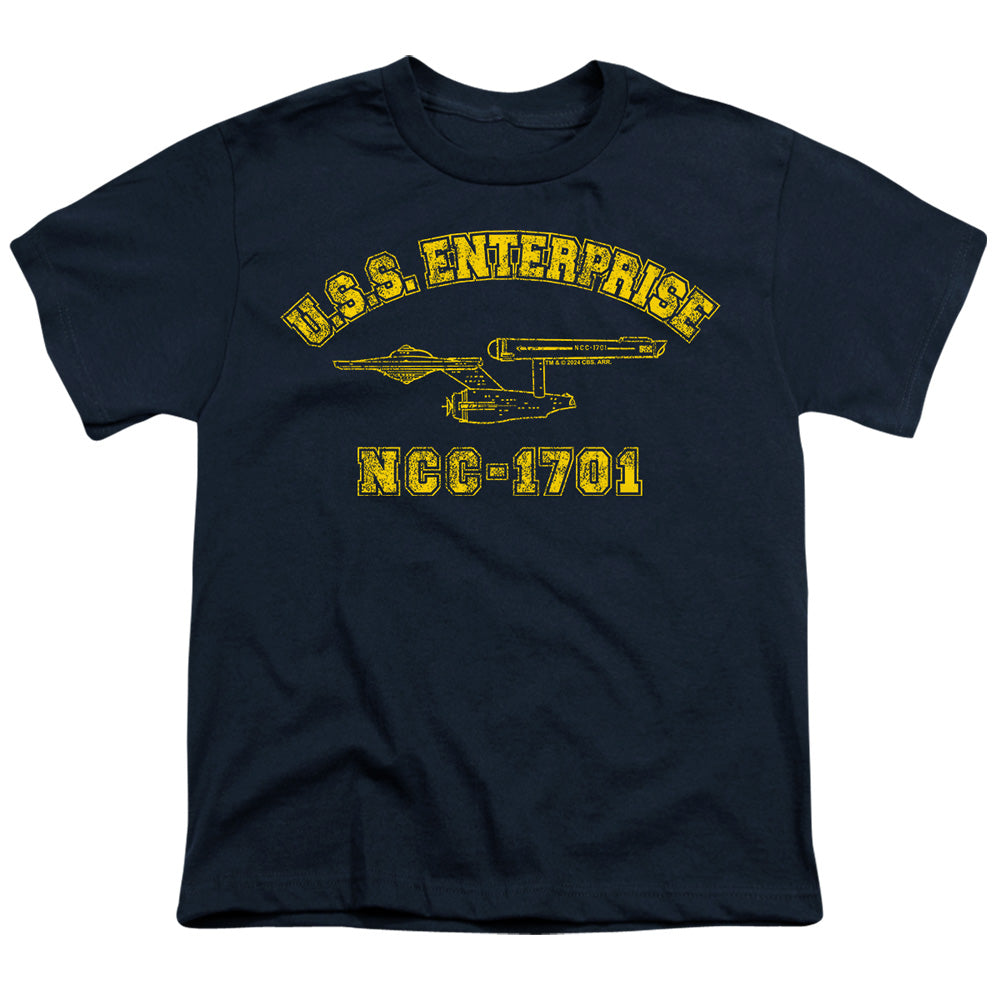 Star Trek Enterprise Athletic Licensed Kid's T-Shirt (Ages 4-7) XS-XL