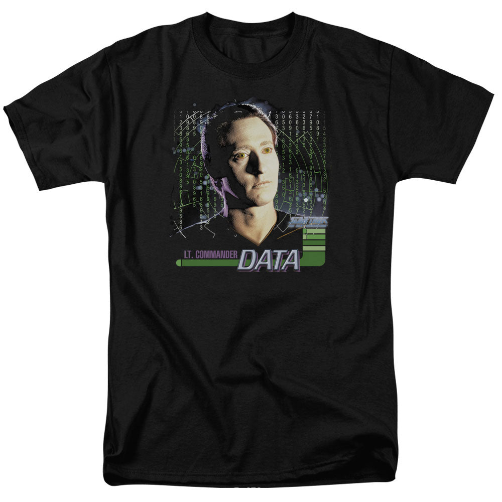 Star Trek Data Licensed Adult Unisex T-Shirt Regular Fit Tee SM-3X