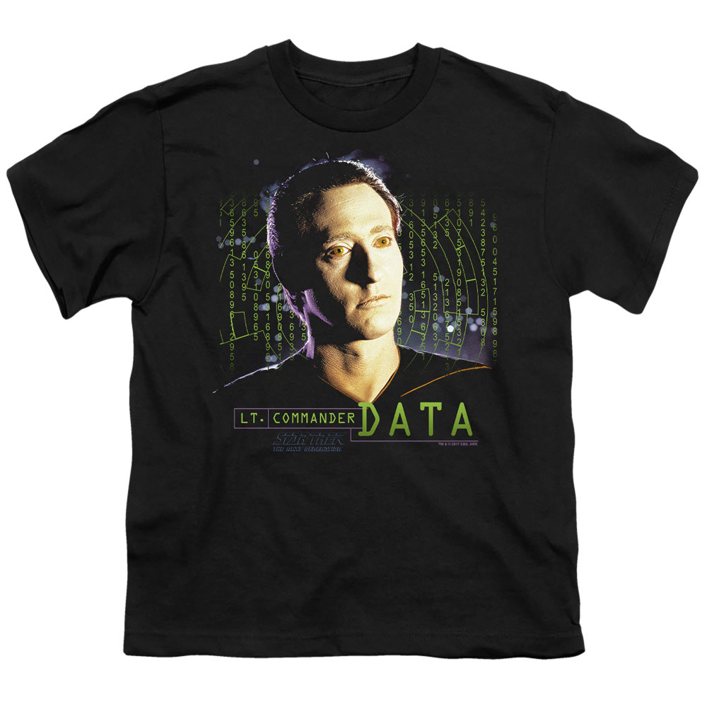 Star Trek Data Licensed Kid's T-Shirt (Ages 4-7) XS-XL