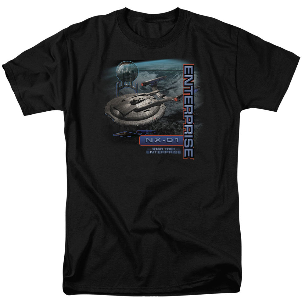 Star Trek Enterprise Nx 01 Licensed Adult Unisex T-Shirt Regular Fit Tee SM-3X