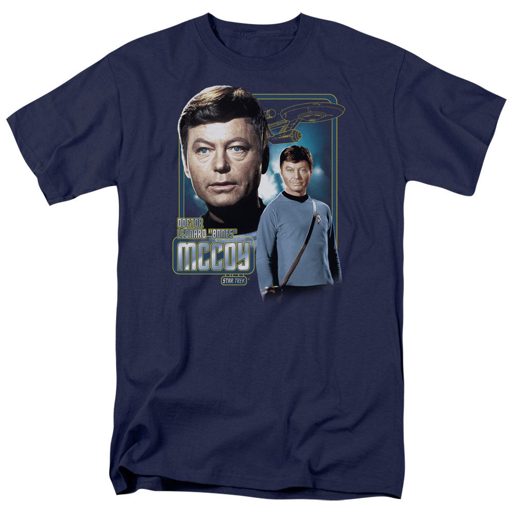Star Trek Doctor Mccoy Licensed Adult Unisex T-Shirt Regular Fit Tee SM-3X