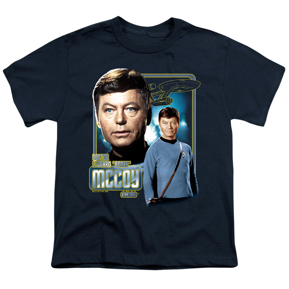 Star Trek Doctor Mccoy Licensed Kid's T-Shirt (Ages 4-7) SM-LG