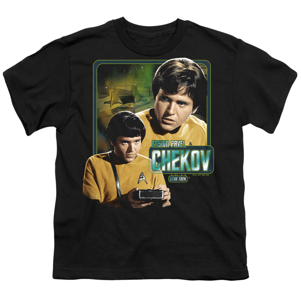 Star Trek Ensign Chekov Licensed Kid's T-Shirt (Ages 4-7) SM-XL