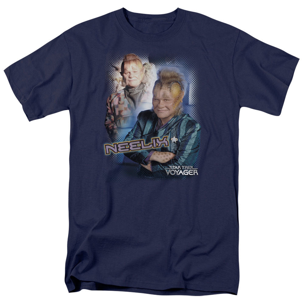 Star Trek Neelix Licensed Adult Unisex T-Shirt Regular Fit Tee SM-3X