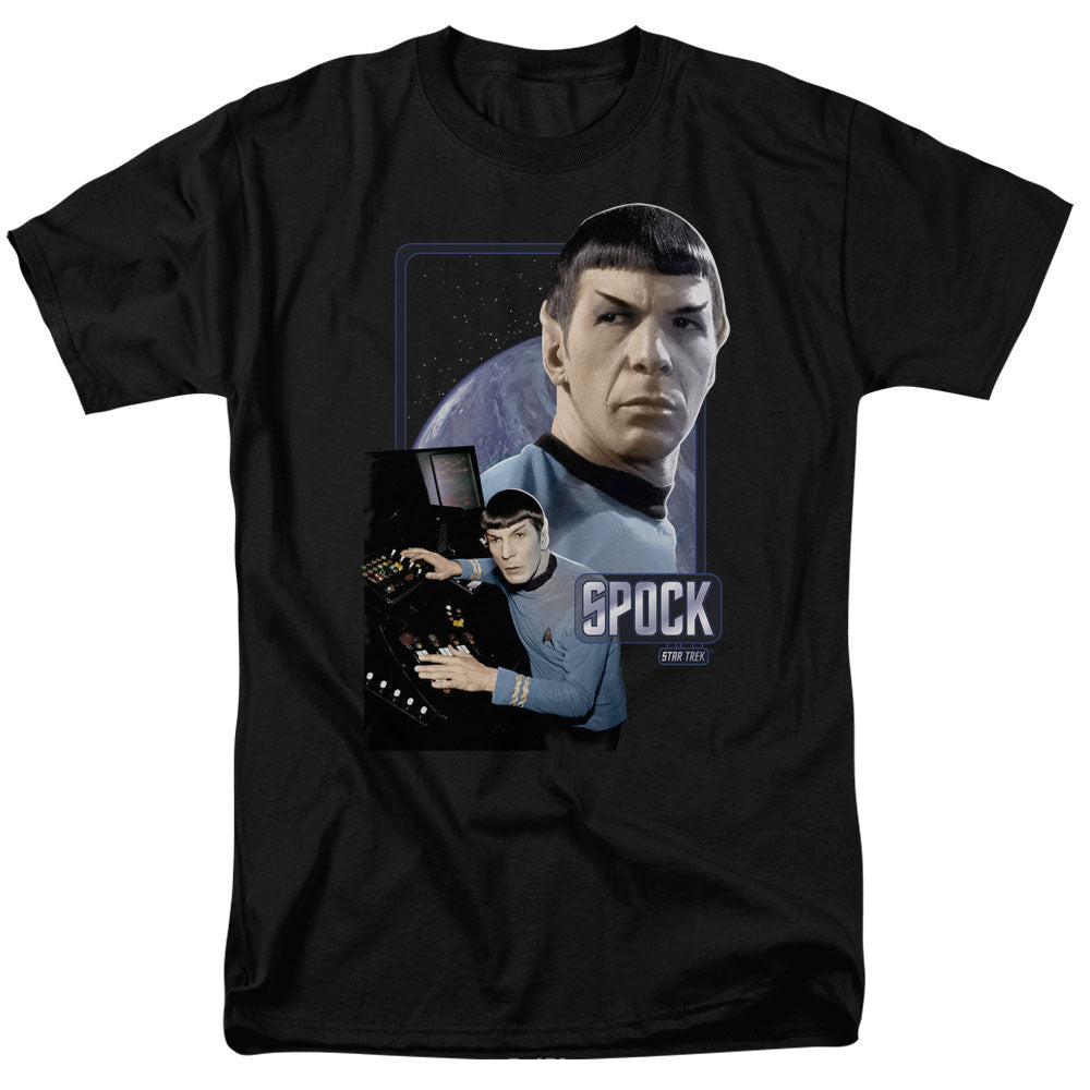 Star Trek Spock Licensed Adult Unisex T-Shirt Regular Fit Tee SM-3X