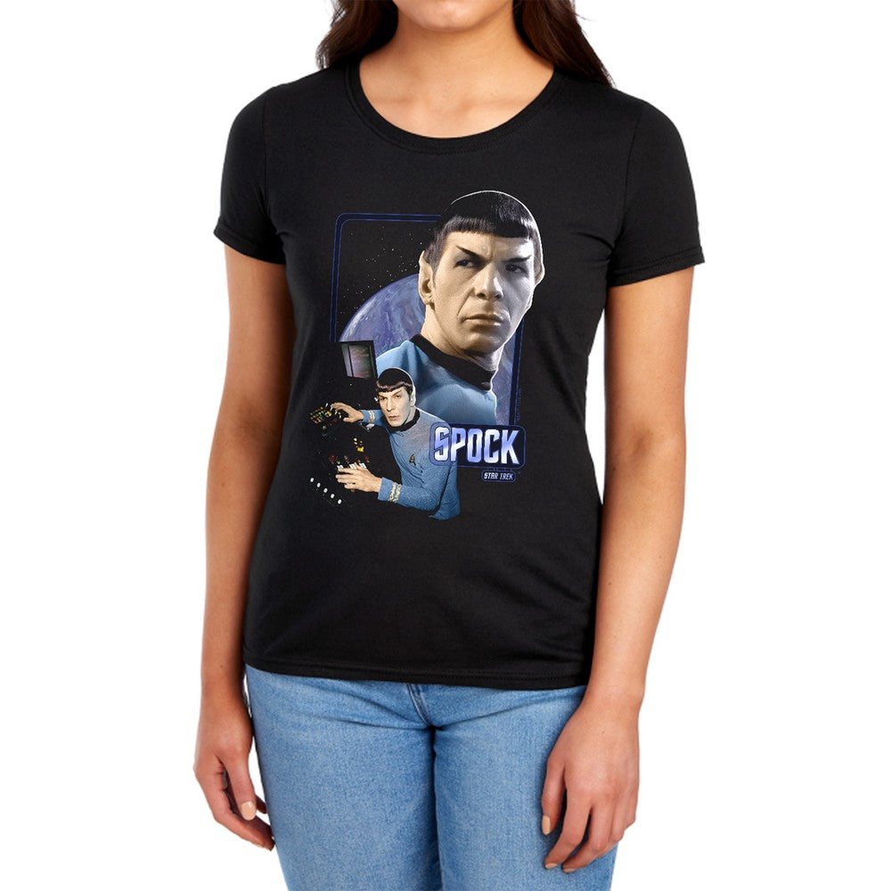 Star Trek Spock Licensed Women's T-Shirt Regular Fit LG-2X