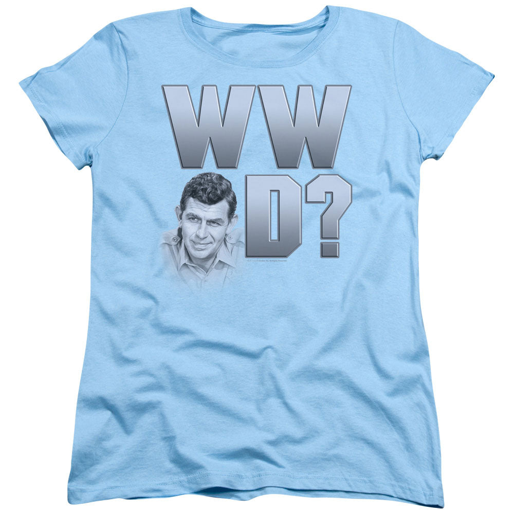 Andy Griffith Wwad Licensed Women's T-Shirt Regular Fit LG
