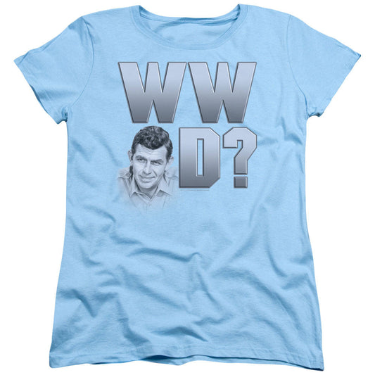 Andy Griffith Wwad Licensed Women's T-Shirt Regular Fit LG