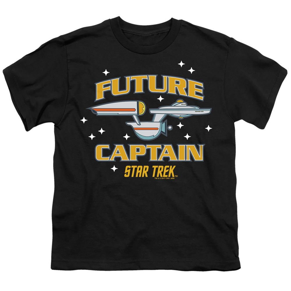 Star Trek Future Captain Licensed Kid's T-Shirt (Ages 4-7) XS-SM