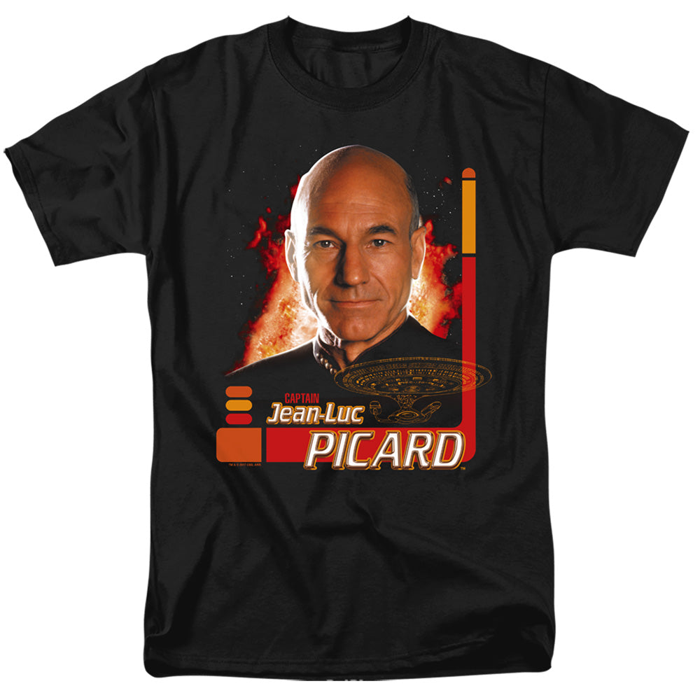 Star Trek Captain Picard Licensed Adult Unisex T-Shirt Regular Fit Tee SM-3X