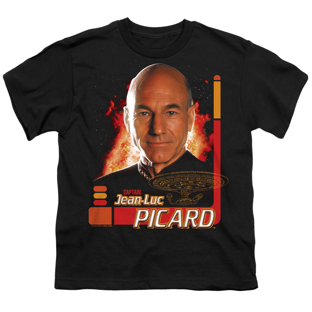 Star Trek Captain Picard Licensed Kid's T-Shirt (Ages 4-7) SM-XL
