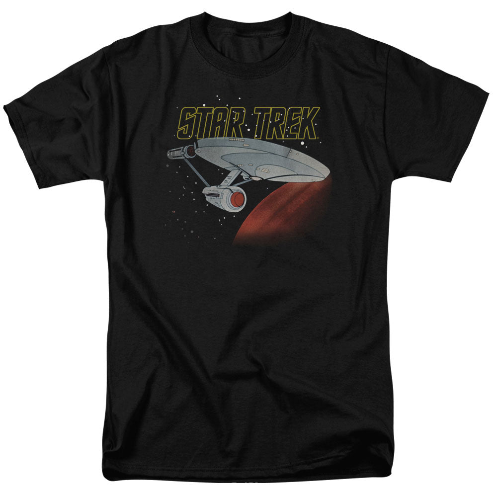 Star Trek Retro Enterprise Licensed Adult Unisex T-Shirt Regular Fit Tee SM-3X