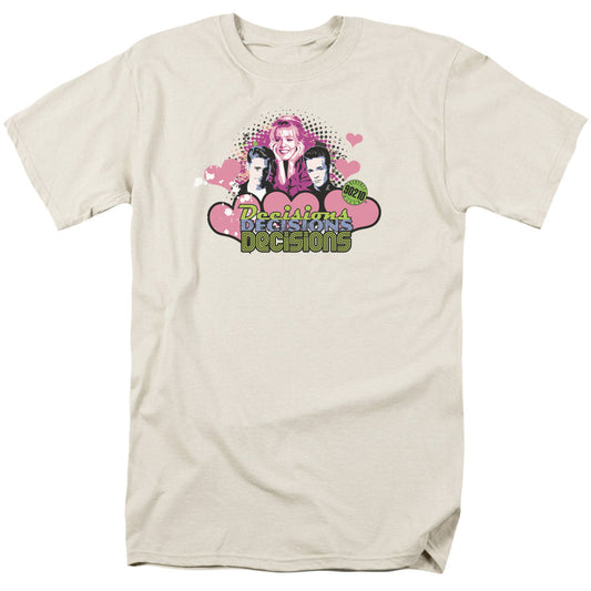 90210 Decisions Licensed Adult Unisex T-Shirt Regular Fit Tee SM-3X