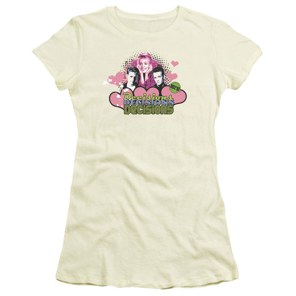 90210 Decisions Licensed Women's T-Shirt Juniors LG