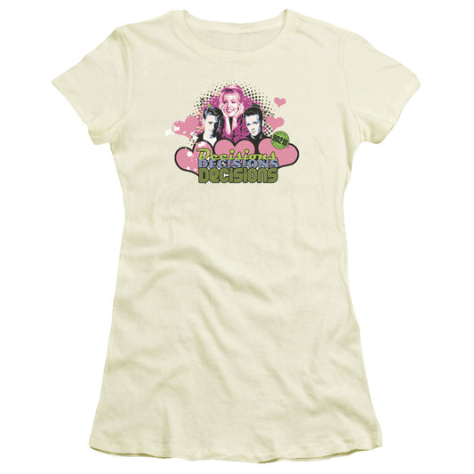 90210 Decisions Licensed Women's T-Shirt Juniors LG