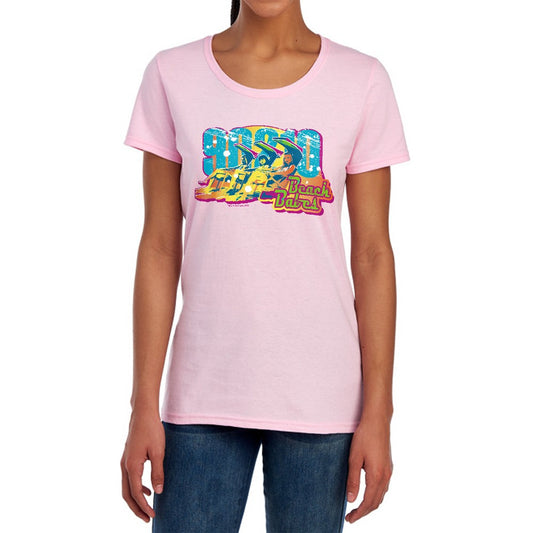 90210 Beach Babes Licensed Women's T-Shirt Regular Fit SM-XL