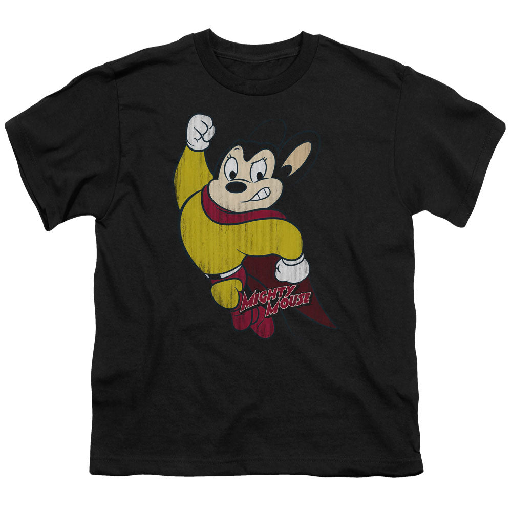 Mighty Mouse Classic Hero Licensed Kid's T-Shirt (Ages 4-7) XS-XL