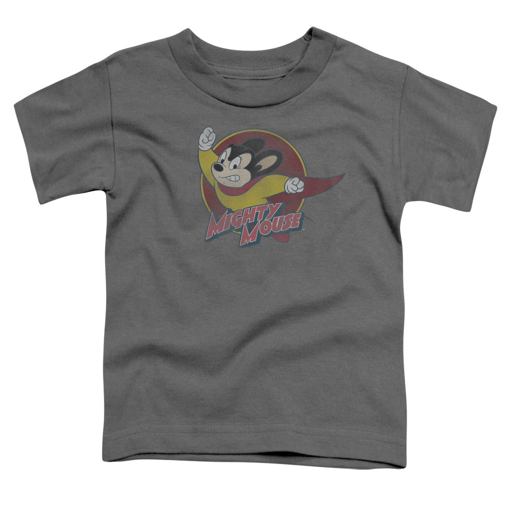 Mighty Mouse Mighty Circle Licensed Toddler T-Shirt LG