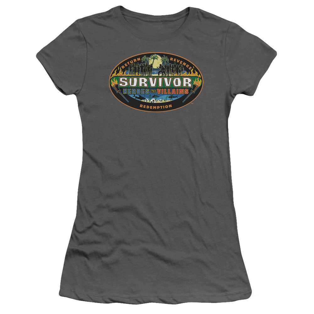 Survivor Heroes Vs Villains Licensed Women's T-Shirt Juniors SM-XL