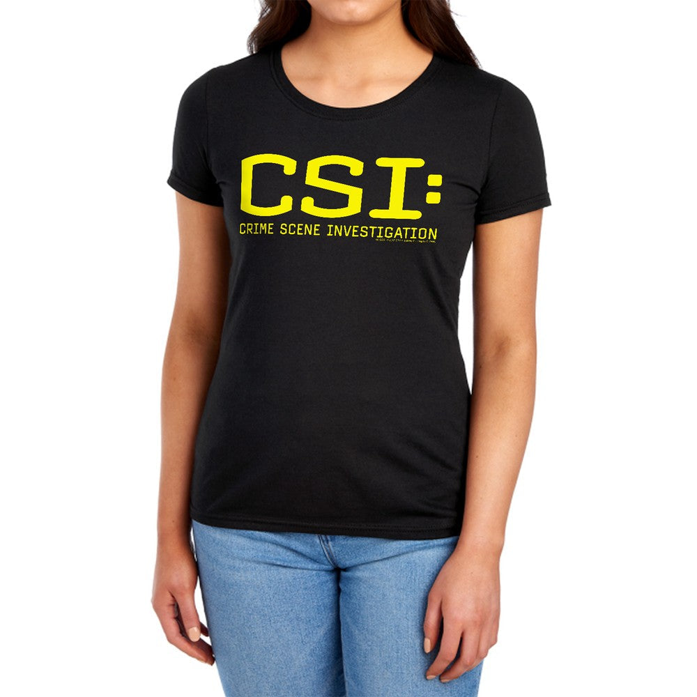 Csi Logo Licensed Women's T-Shirt Regular Fit SM-2X