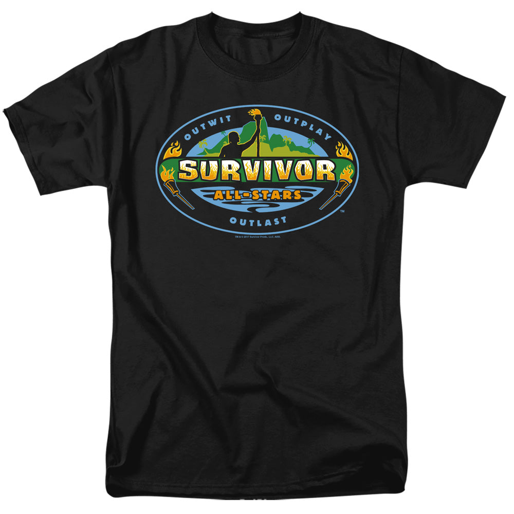 Survivor All Stars Licensed Adult Unisex T-Shirt Regular Fit Tee SM-3X