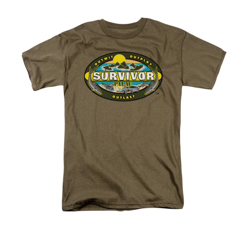 Survivor Palau Licensed Adult Unisex T-Shirt Regular Fit Tee SM-3X