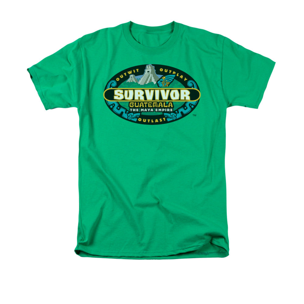 Survivor Guatemala Licensed Adult Unisex T-Shirt Regular Fit Tee SM-3X